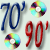  70-  90-